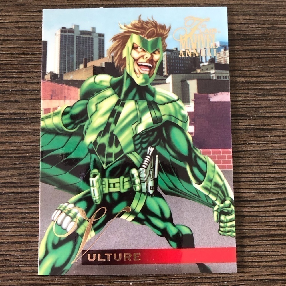 1995 Flair Marvel Annual Trading Card: Vulture #64
